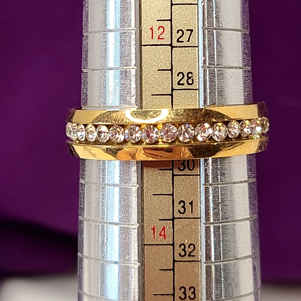 Mens Stainless Steel Band Ring